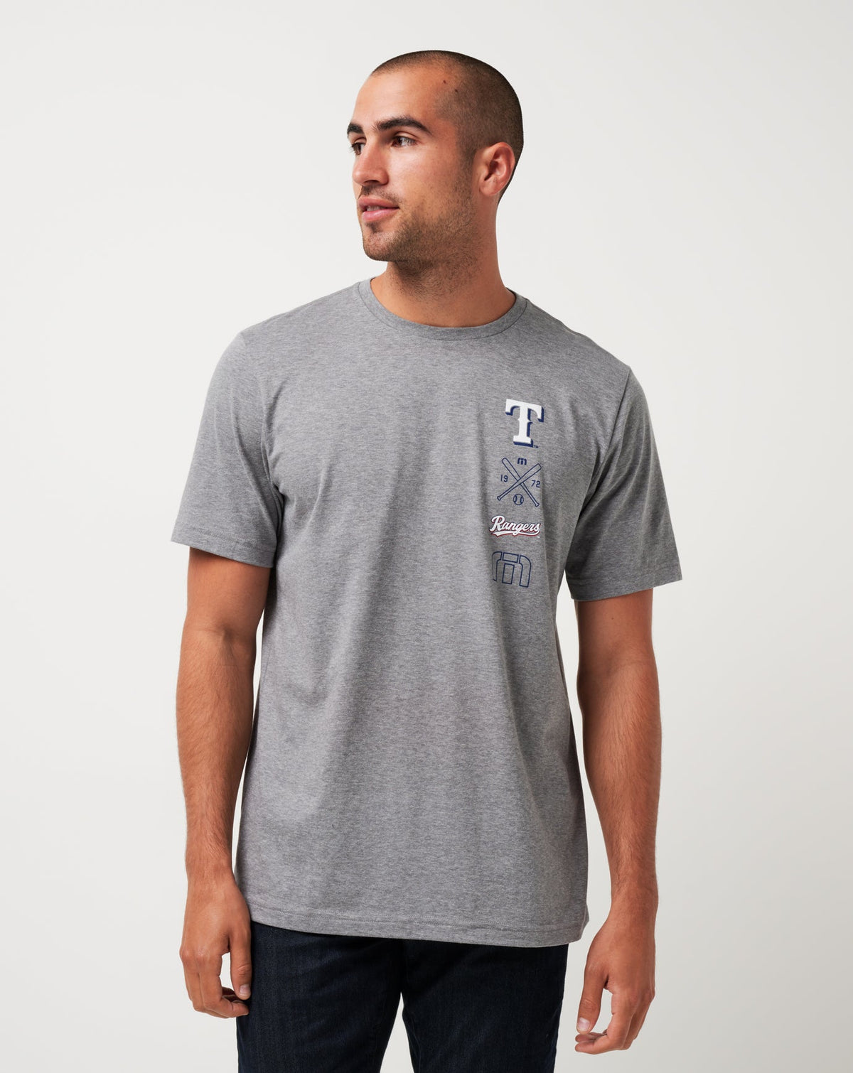 Texas Rangers Sunset Slam Tee| Travis Mathew