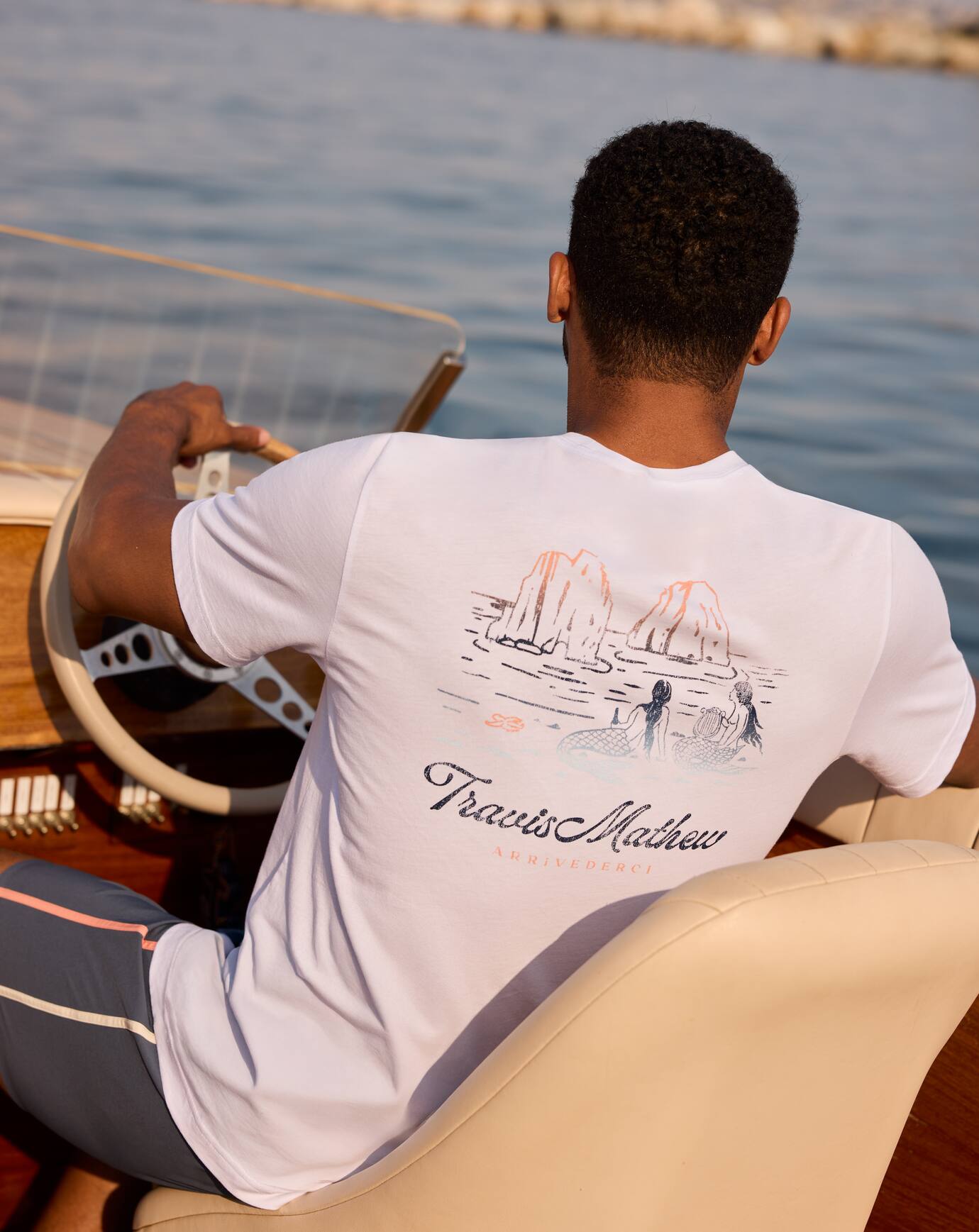 Cloudless Sky Tee| Travis Mathew