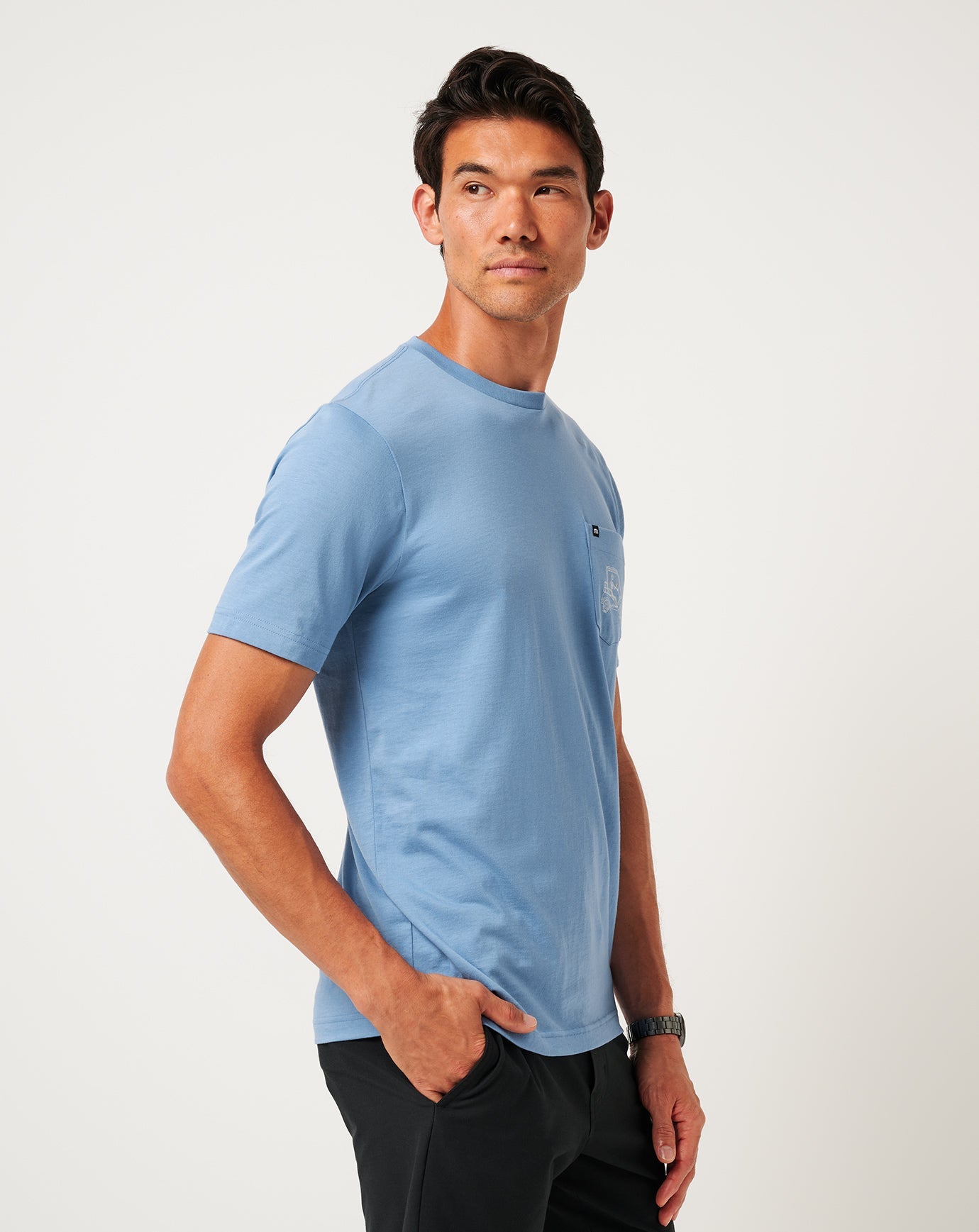 Lost Mapes Pocket Tee| Travis Mathew