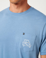 Lost Mapes Pocket Tee| Travis Mathew
