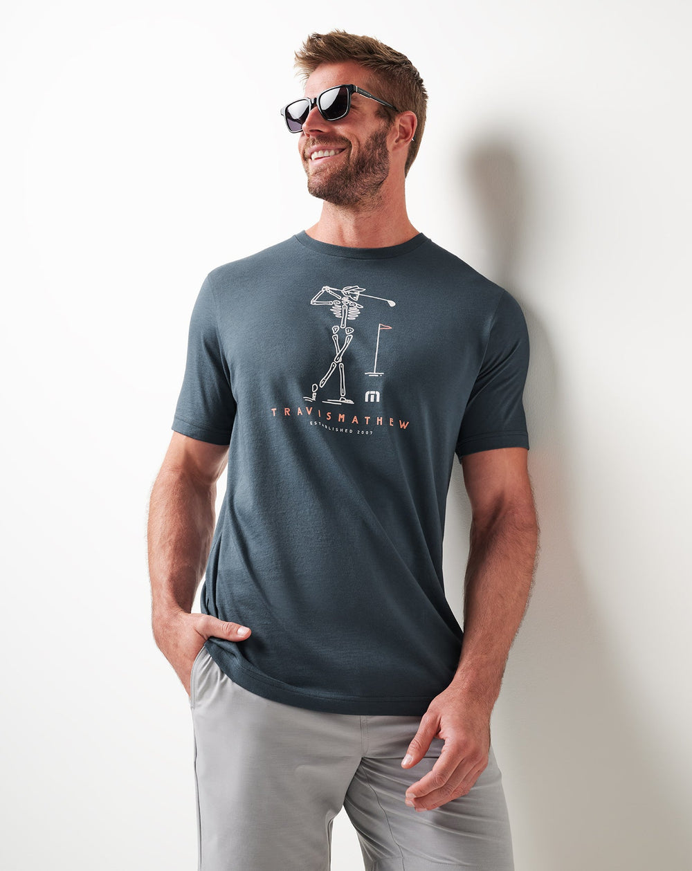 Lost Swing Tee| Travis Mathew
