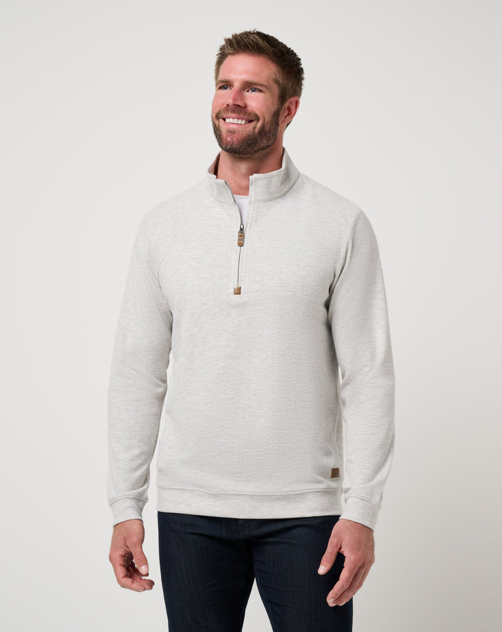 Cloud Sweater Quarter Zip| Travis Mathew