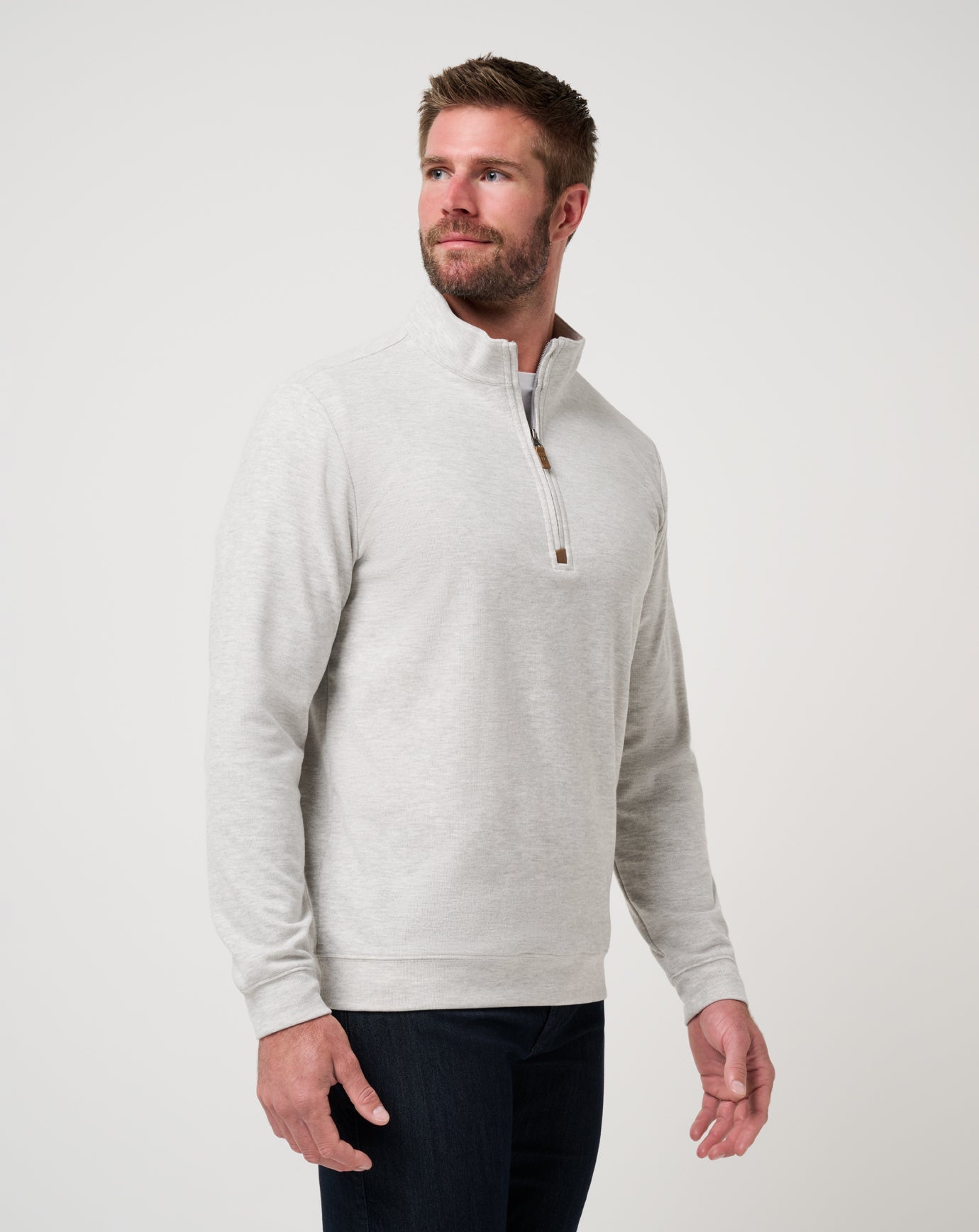Cloud Sweater Quarter Zip| Travis Mathew