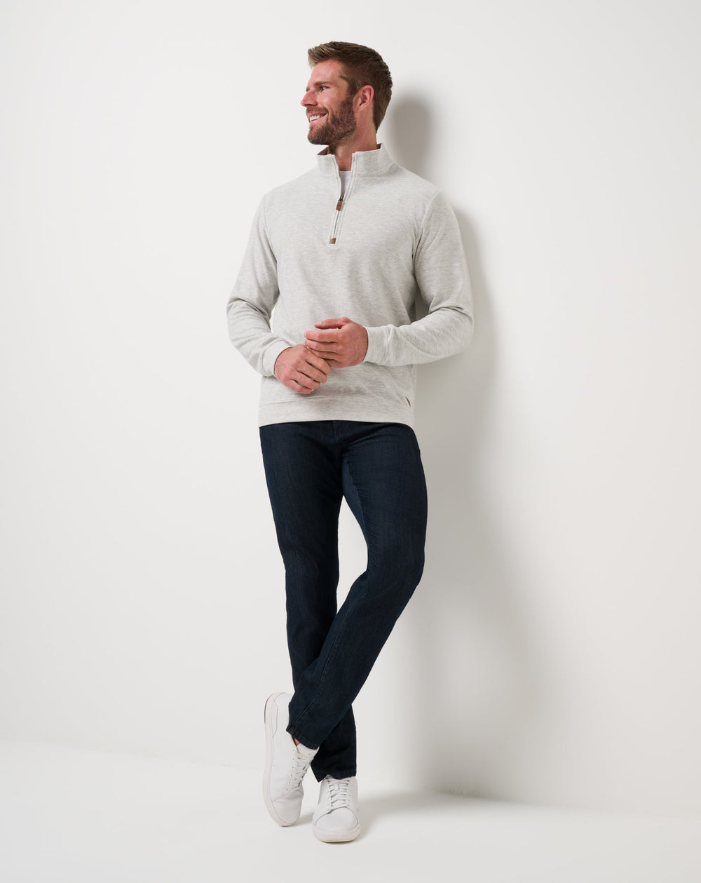 Cloud Sweater Quarter Zip| Travis Mathew