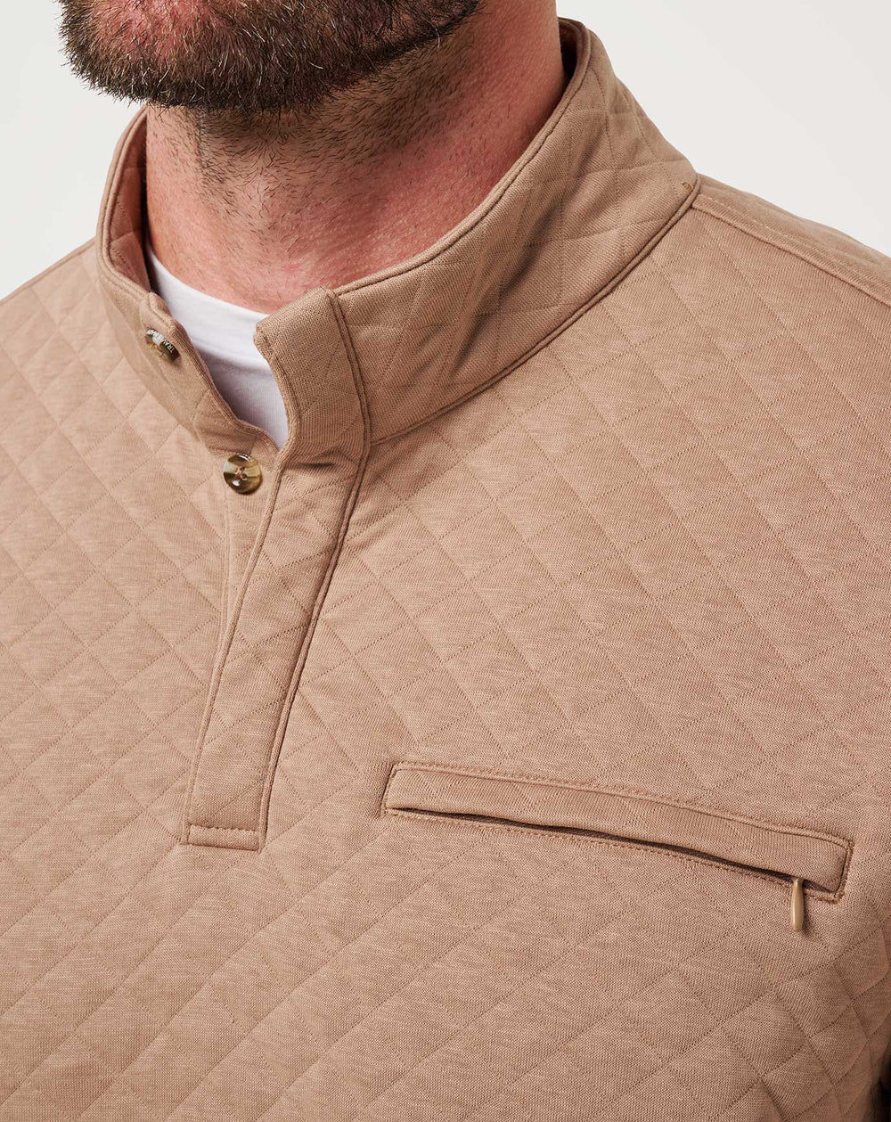 Transatlantic Quarter Zip| Travis Mathew