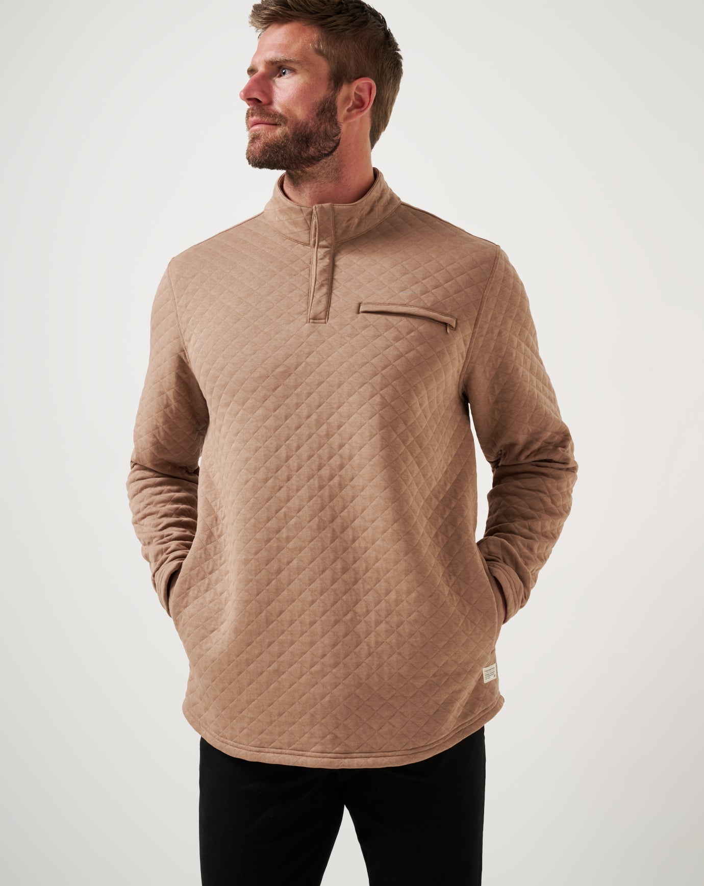 Transatlantic Quarter Zip| Travis Mathew