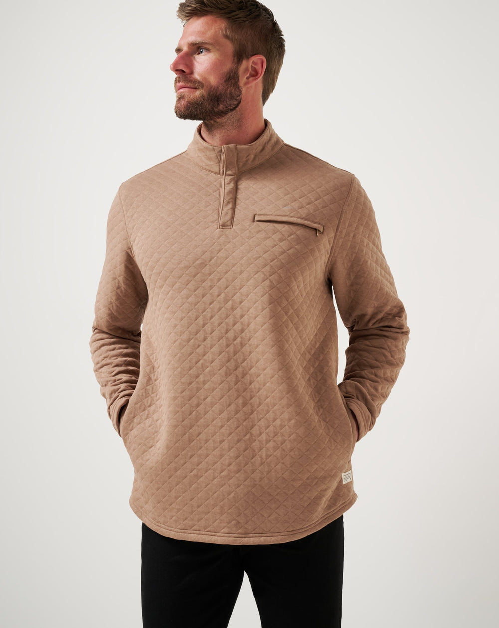 Transatlantic Quarter Zip| Travis Mathew