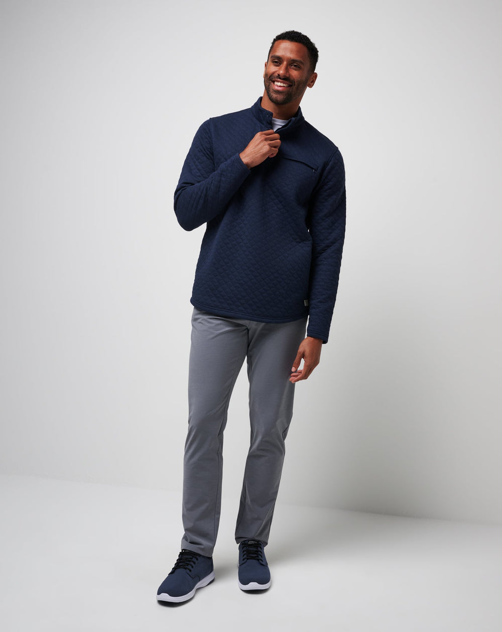 Transatlantic Quarter Zip| Travis Mathew