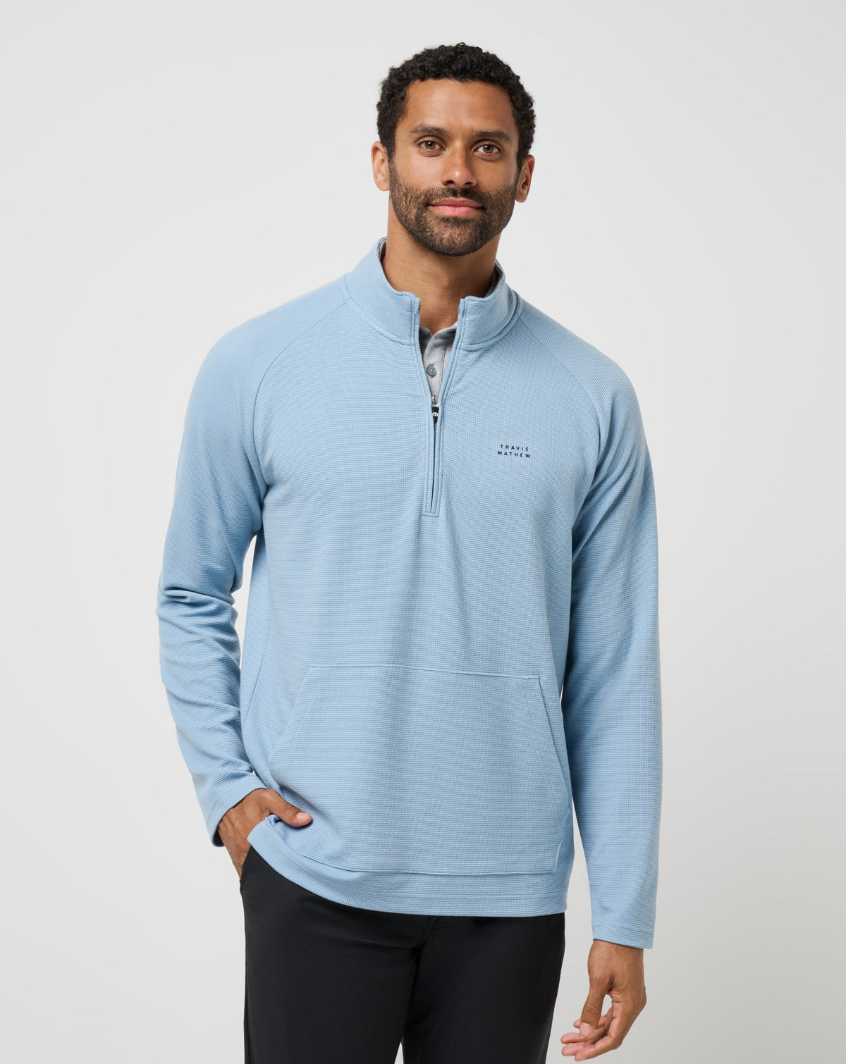 Performance Waffle Quarter Zip| Travis Mathew