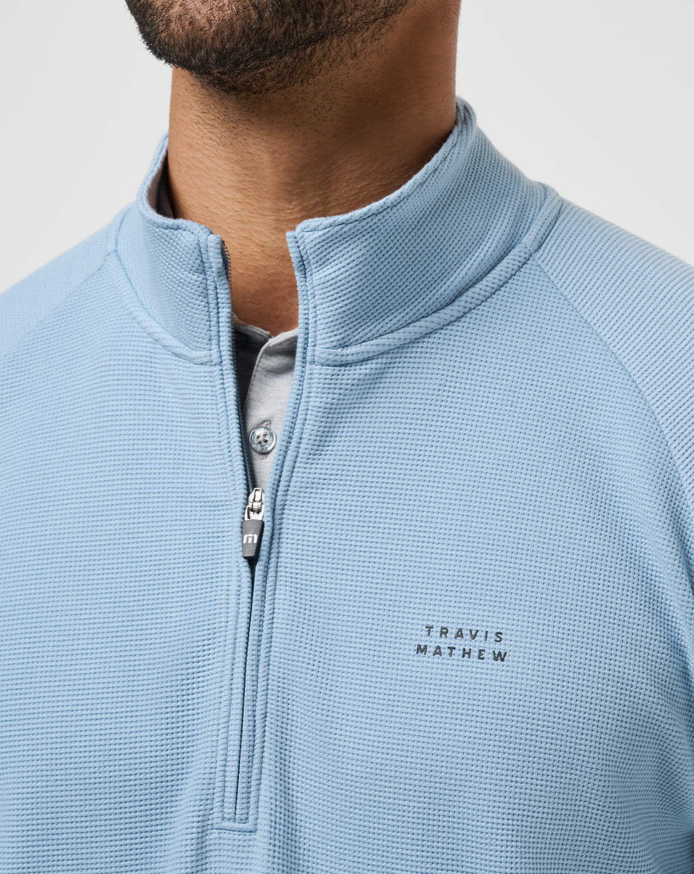 Performance Waffle Quarter Zip| Travis Mathew