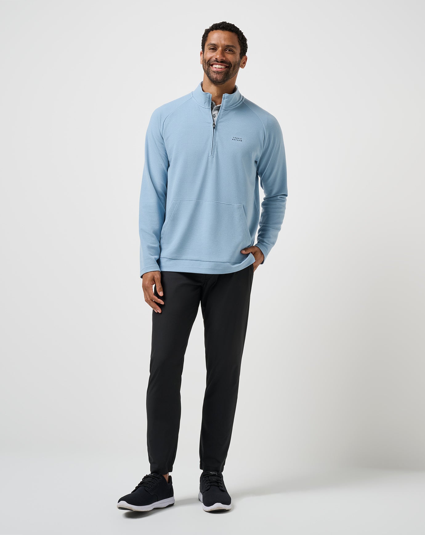 Performance Waffle Quarter Zip| Travis Mathew