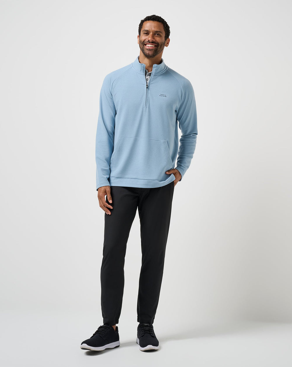 Performance Waffle Quarter Zip| Travis Mathew