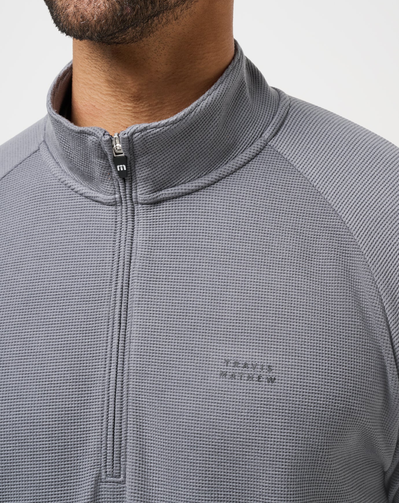 Performance Waffle Quarter Zip| Travis Mathew