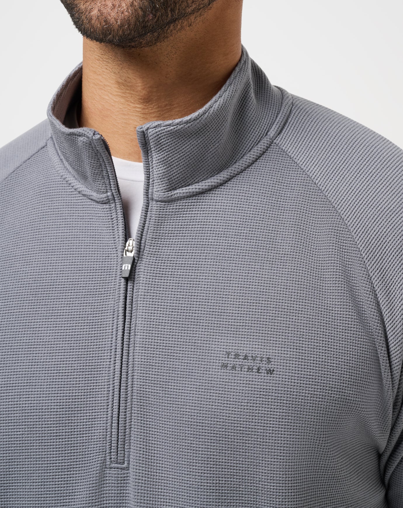Performance Waffle Quarter Zip| Travis Mathew