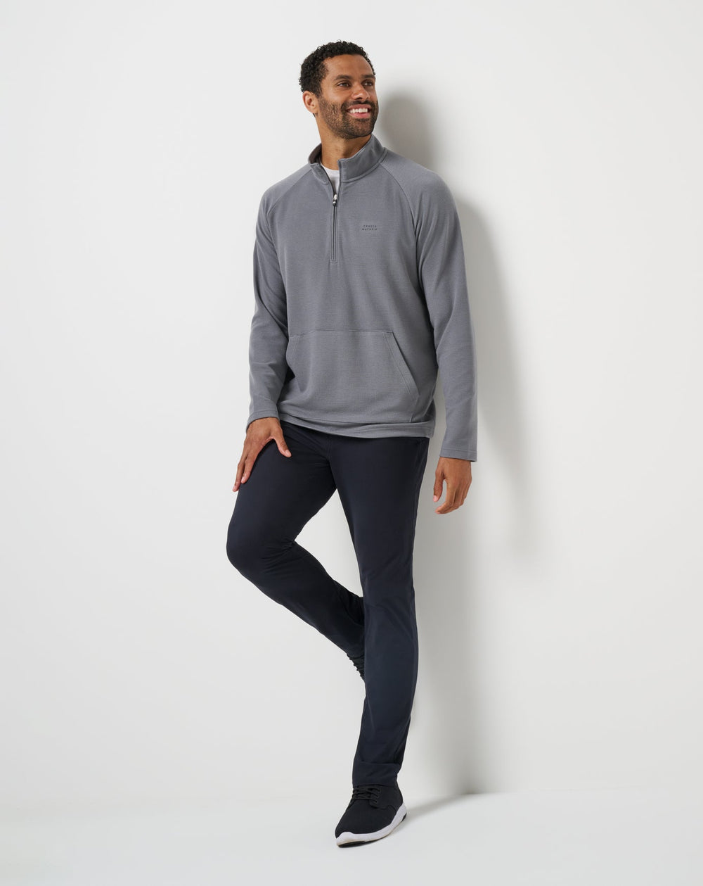 Performance Waffle Quarter Zip| Travis Mathew