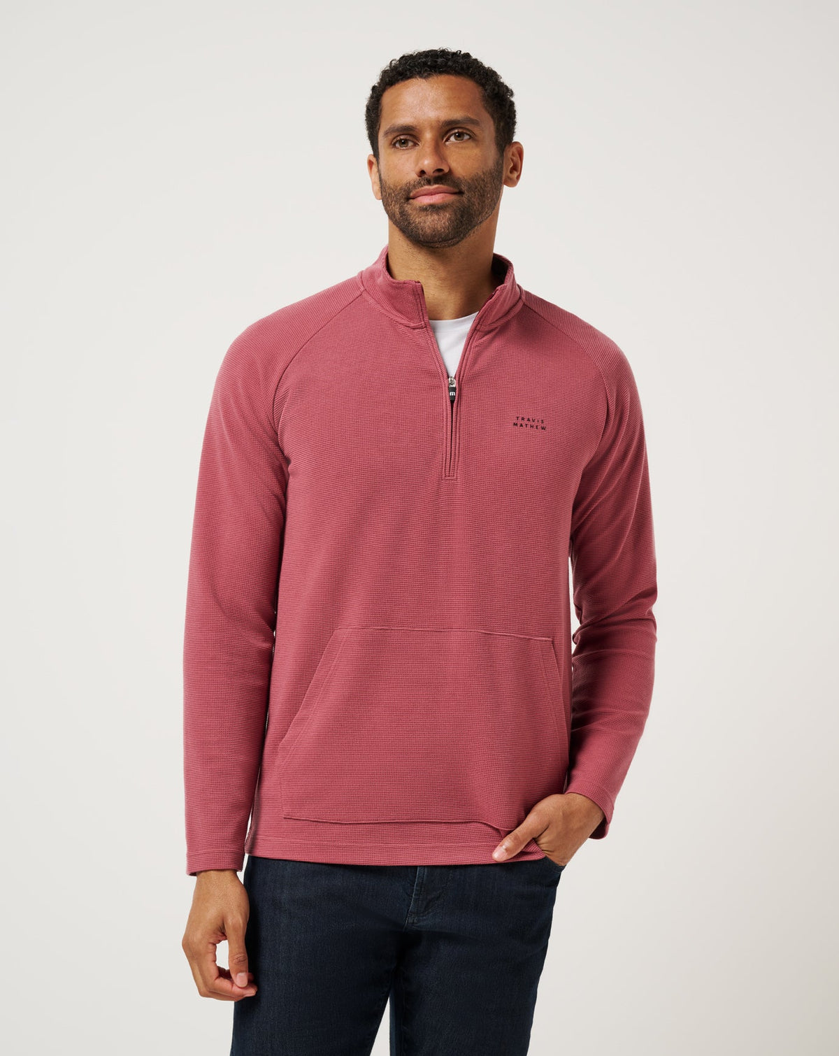 Performance Waffle Quarter Zip| Travis Mathew