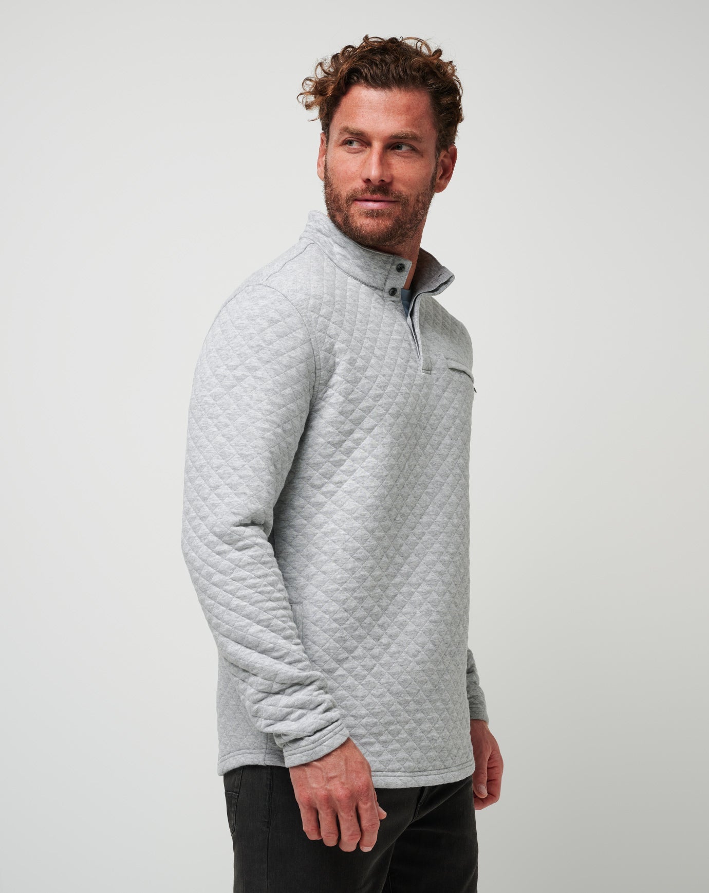 Transatlantic Quarter Zip| Travis Mathew