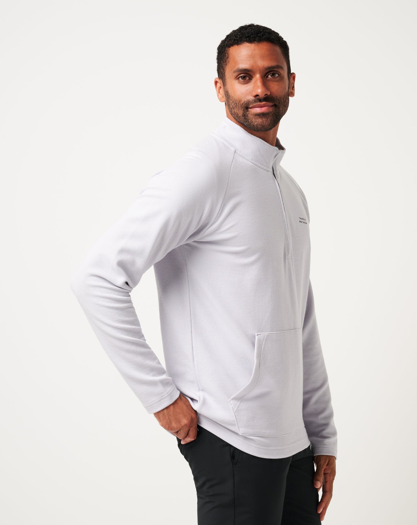 Performance Waffle Quarter Zip| Travis Mathew