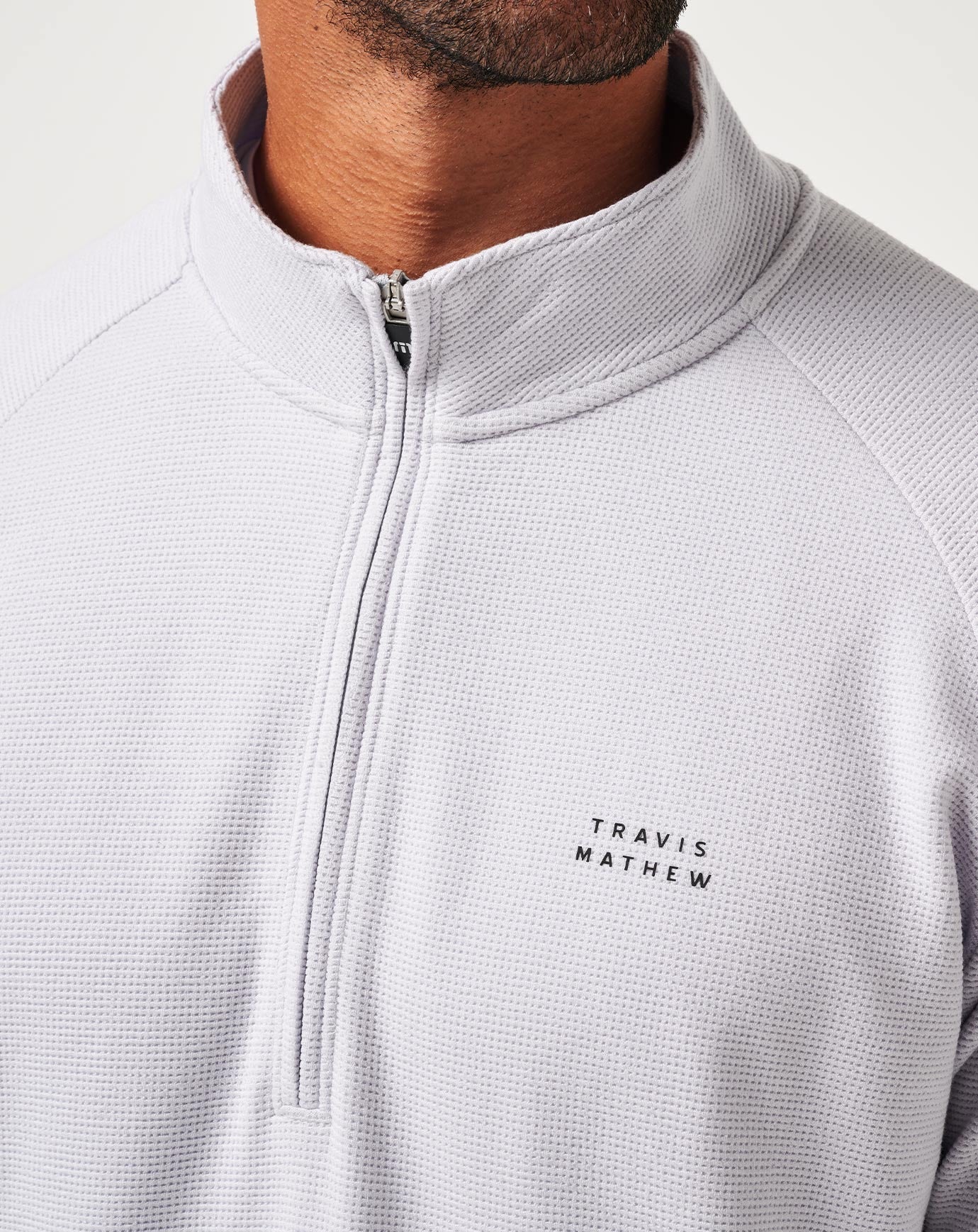 Performance Waffle Quarter Zip| Travis Mathew