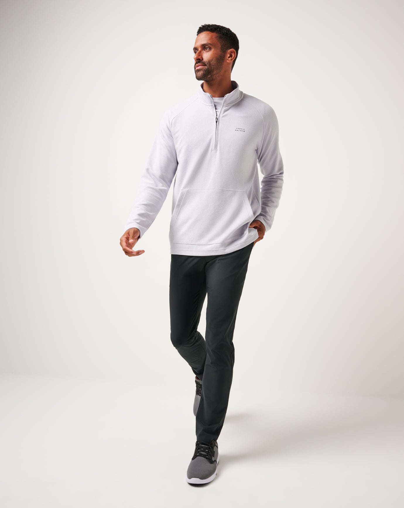 Performance Waffle Quarter Zip| Travis Mathew