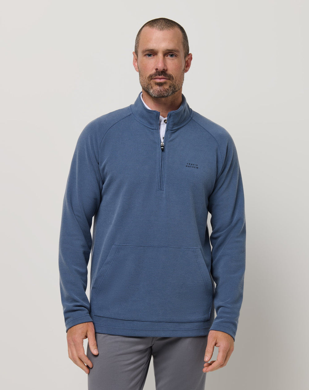 Performance Waffle Quarter Zip| Travis Mathew