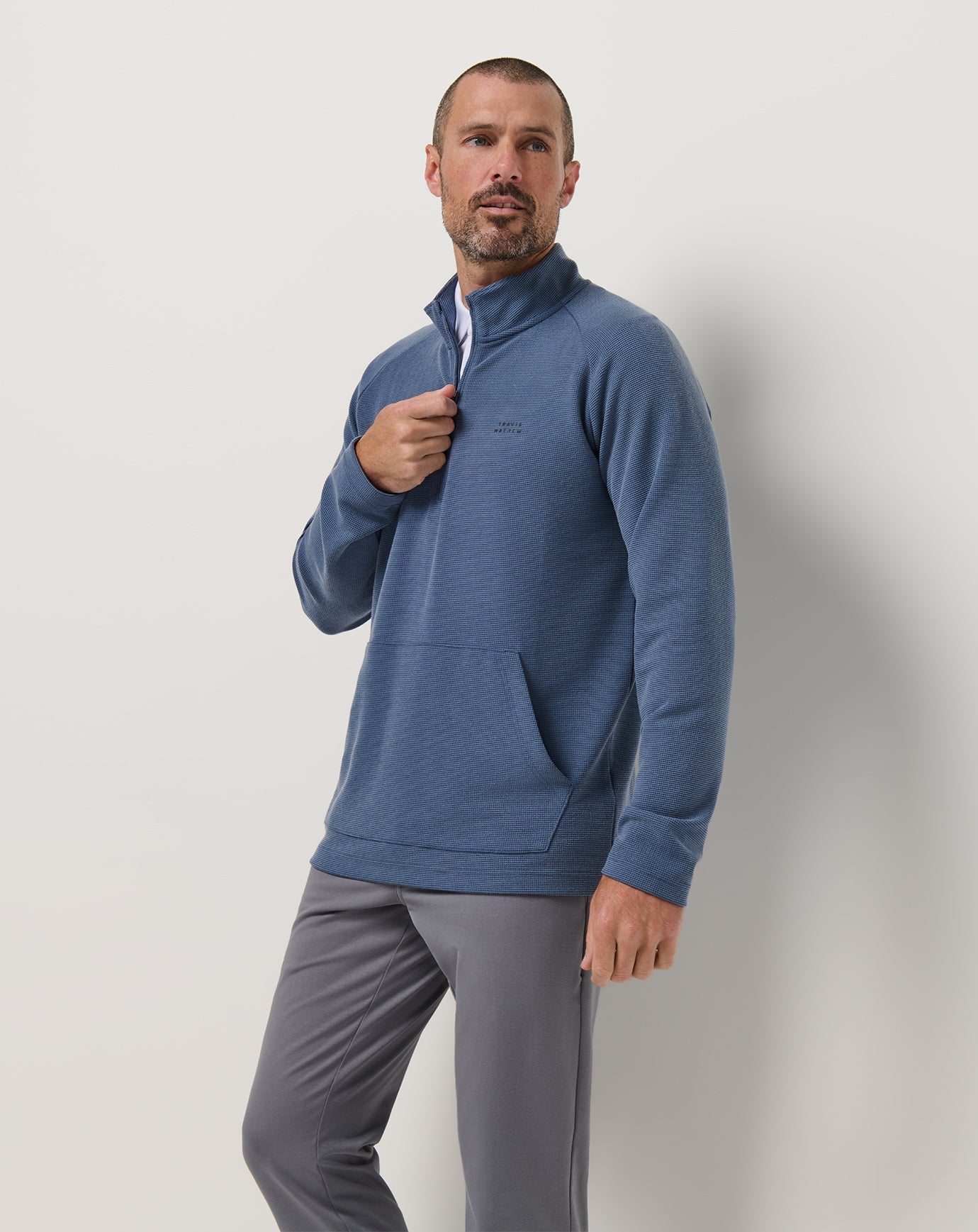 Performance Waffle Quarter Zip| Travis Mathew