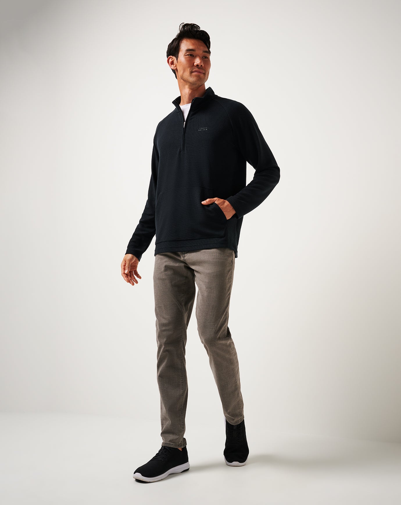 Performance Waffle Quarter Zip| Travis Mathew