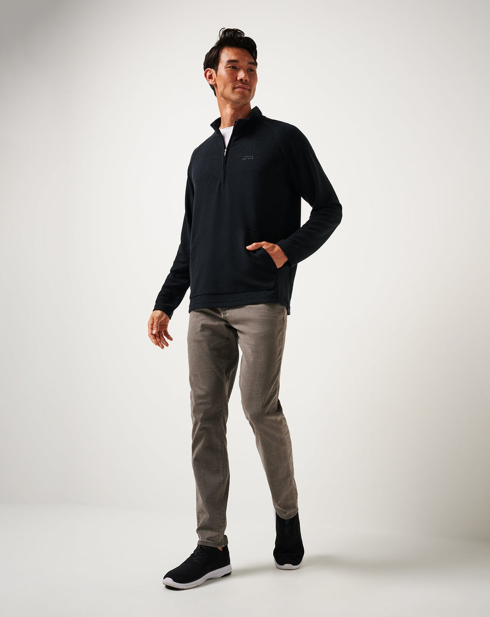 Performance Waffle Quarter Zip| Travis Mathew