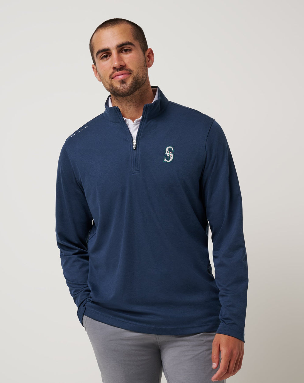 Seattle Mariners Time To Tailgate Quarter Zip| Travis Mathew