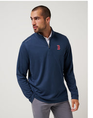 Boston Red Sox Time To Tailgate Quarter Zip| Travis Mathew
