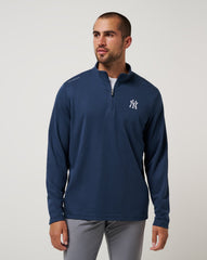 New York Yankees Time To Tailgate Quarter Zip| Travis Mathew
