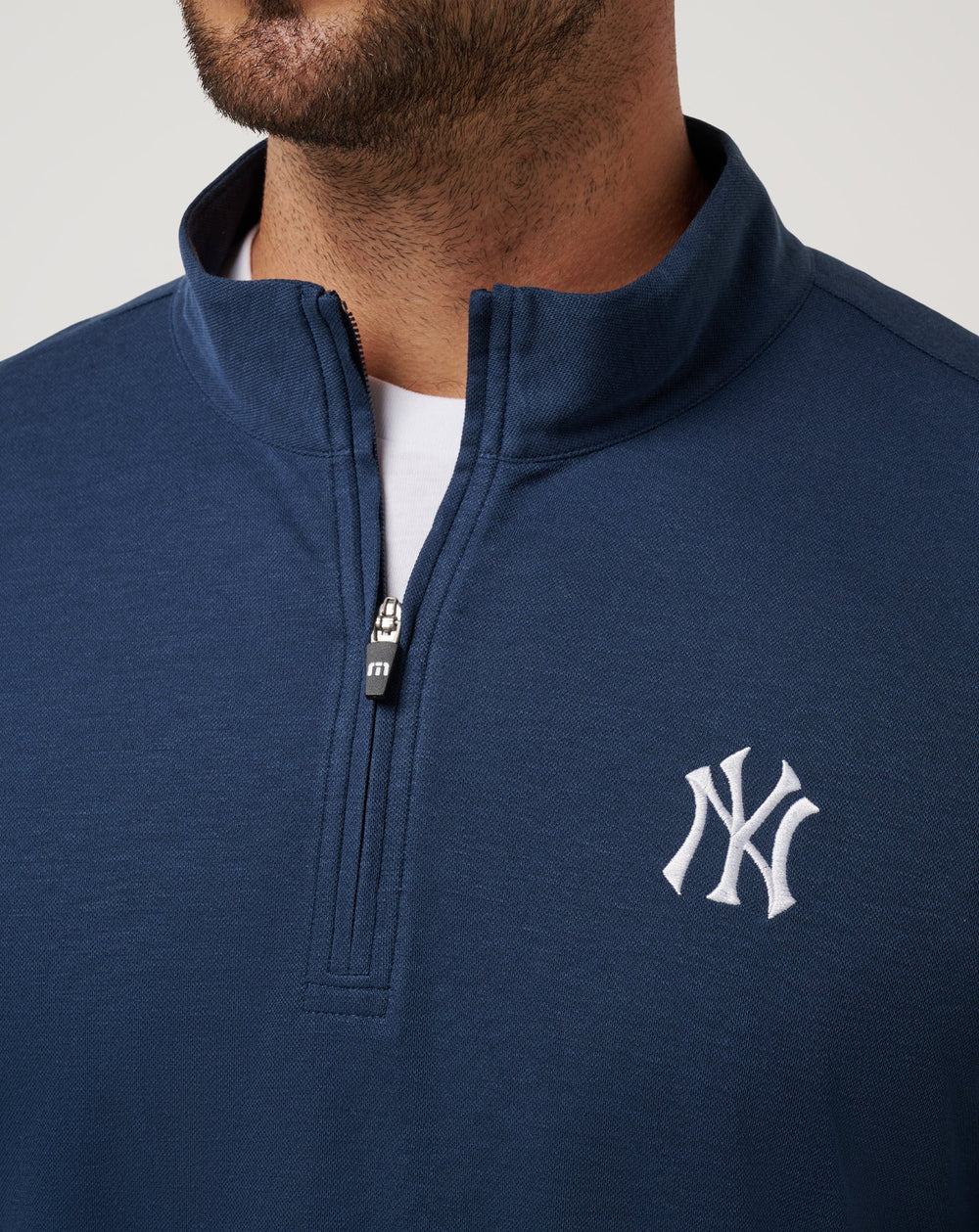 New York Yankees Time To Tailgate Quarter Zip| Travis Mathew