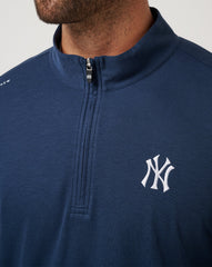 New York Yankees Time To Tailgate Quarter Zip| Travis Mathew