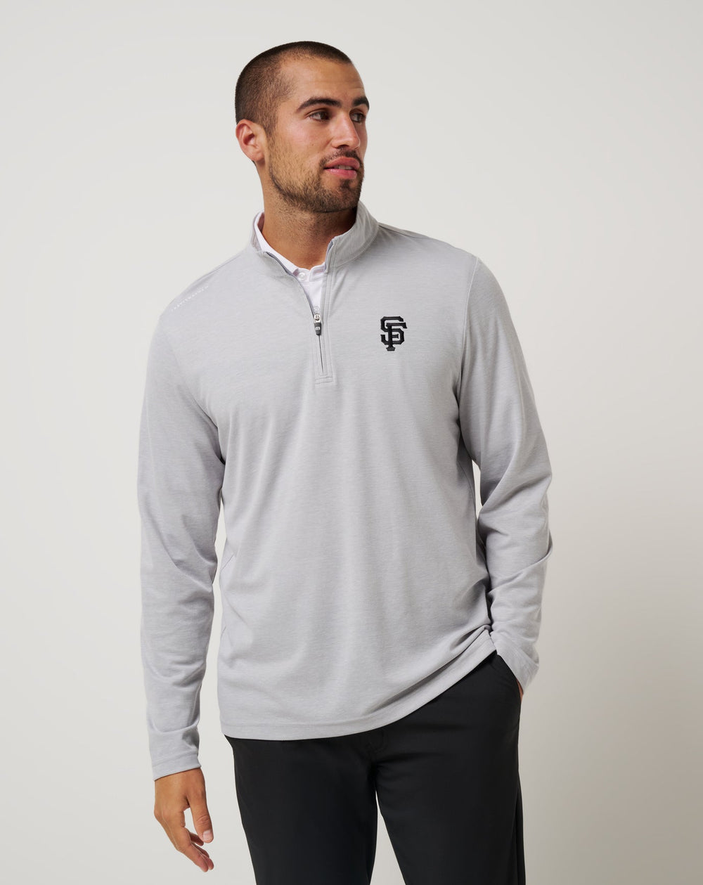 San Francisco Giants Time To Tailgate Quarter Zip| Travis Mathew