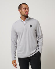 San Francisco Giants Time To Tailgate Quarter Zip| Travis Mathew