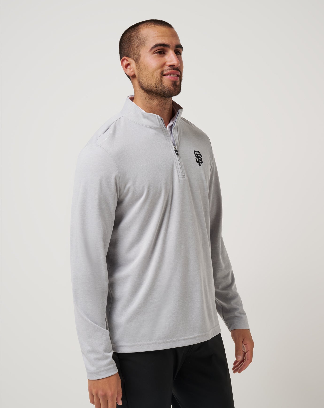 San Francisco Giants Time To Tailgate Quarter Zip| Travis Mathew