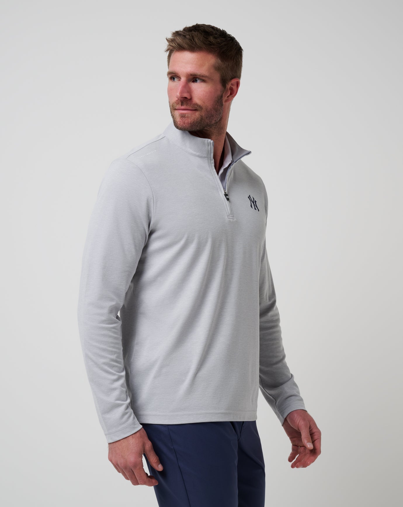 New York Yankees Time To Tailgate Quarter Zip| Travis Mathew