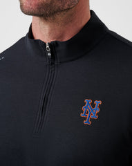 New York Mets Time To Tailgate Quarter Zip| Travis Mathew