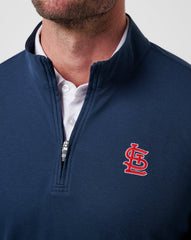 St Louis Cardinals Time To Tailgate Quarter Zip| Travis Mathew