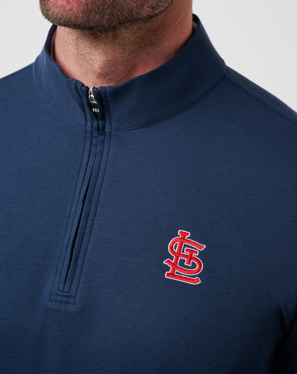 St Louis Cardinals Time To Tailgate Quarter Zip| Travis Mathew
