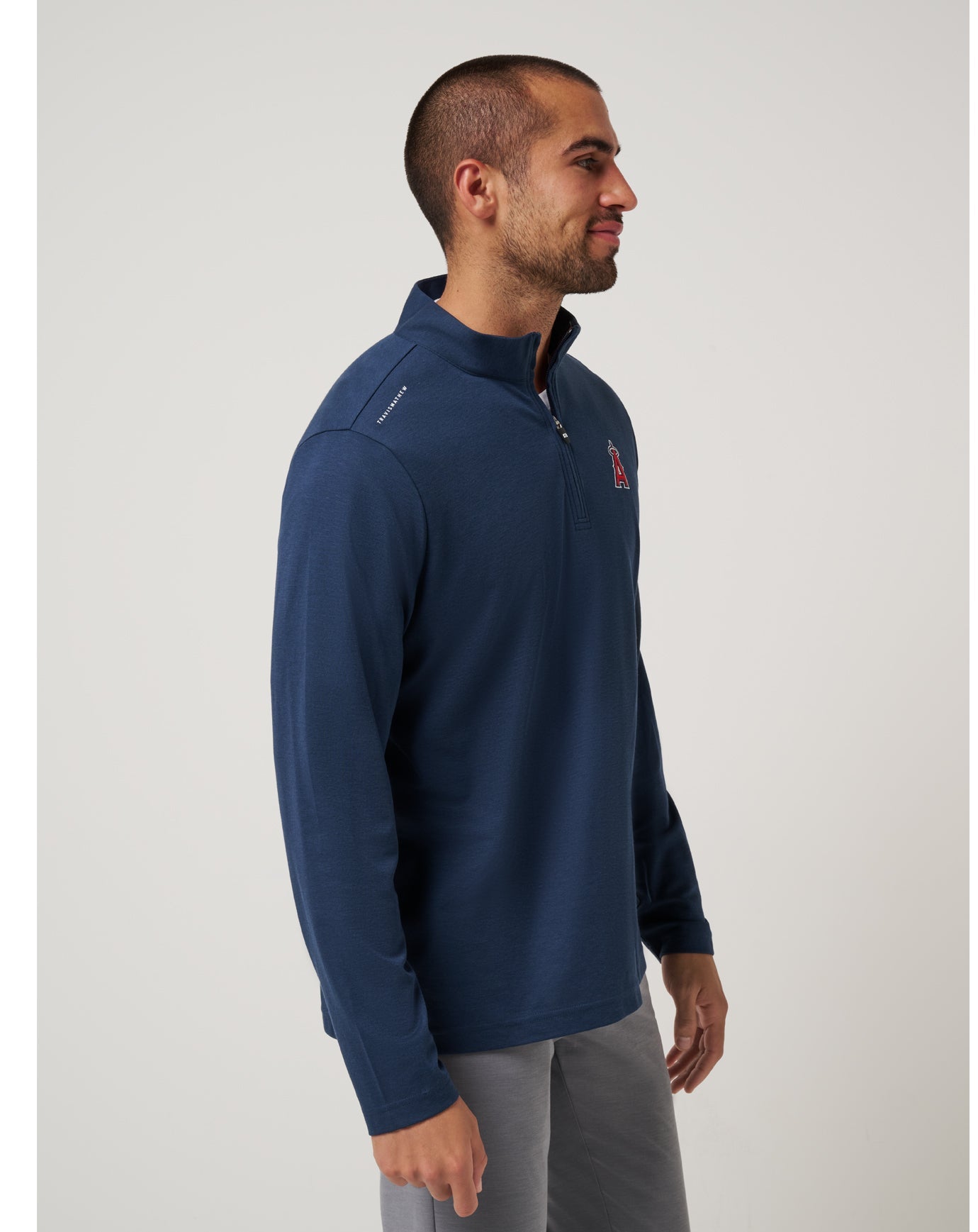 Los Angeles Angels Time To Tailgate Quarter Zip| Travis Mathew