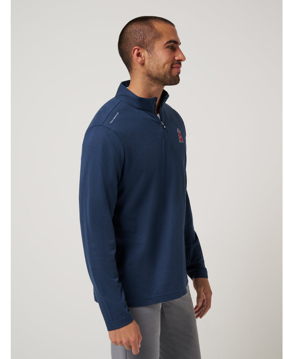 Los Angeles Angels Time To Tailgate Quarter Zip| Travis Mathew
