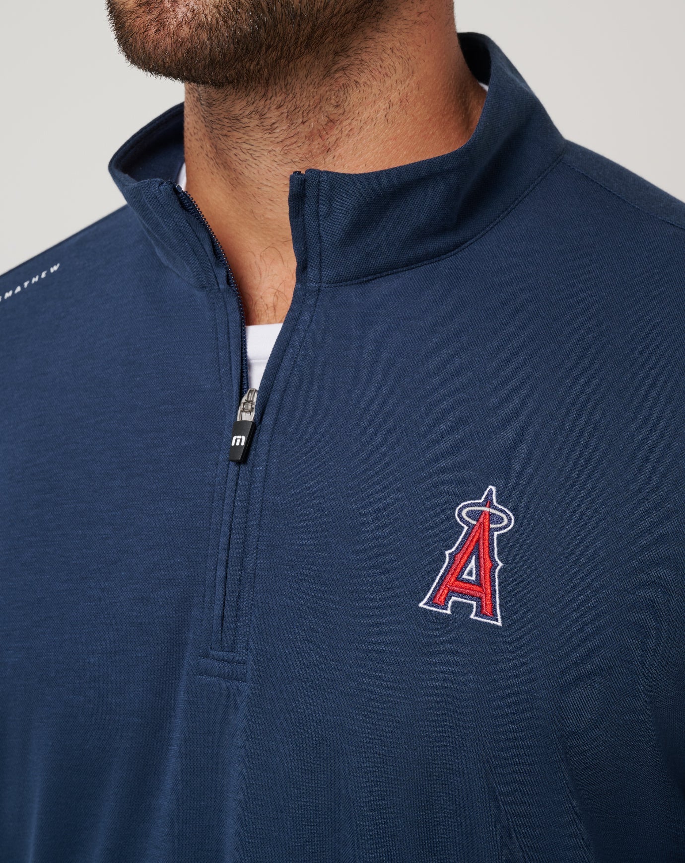 Los Angeles Angels Time To Tailgate Quarter Zip| Travis Mathew