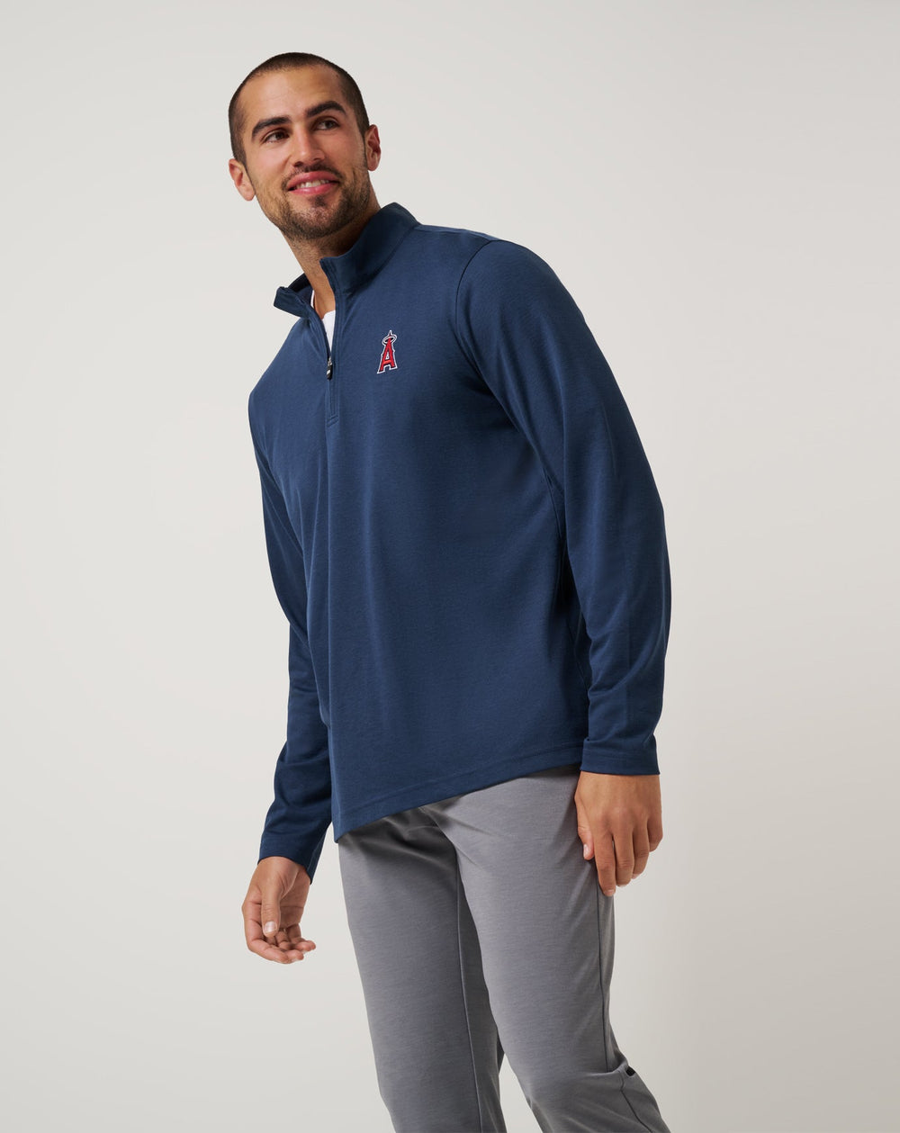 Los Angeles Angels Time To Tailgate Quarter Zip| Travis Mathew