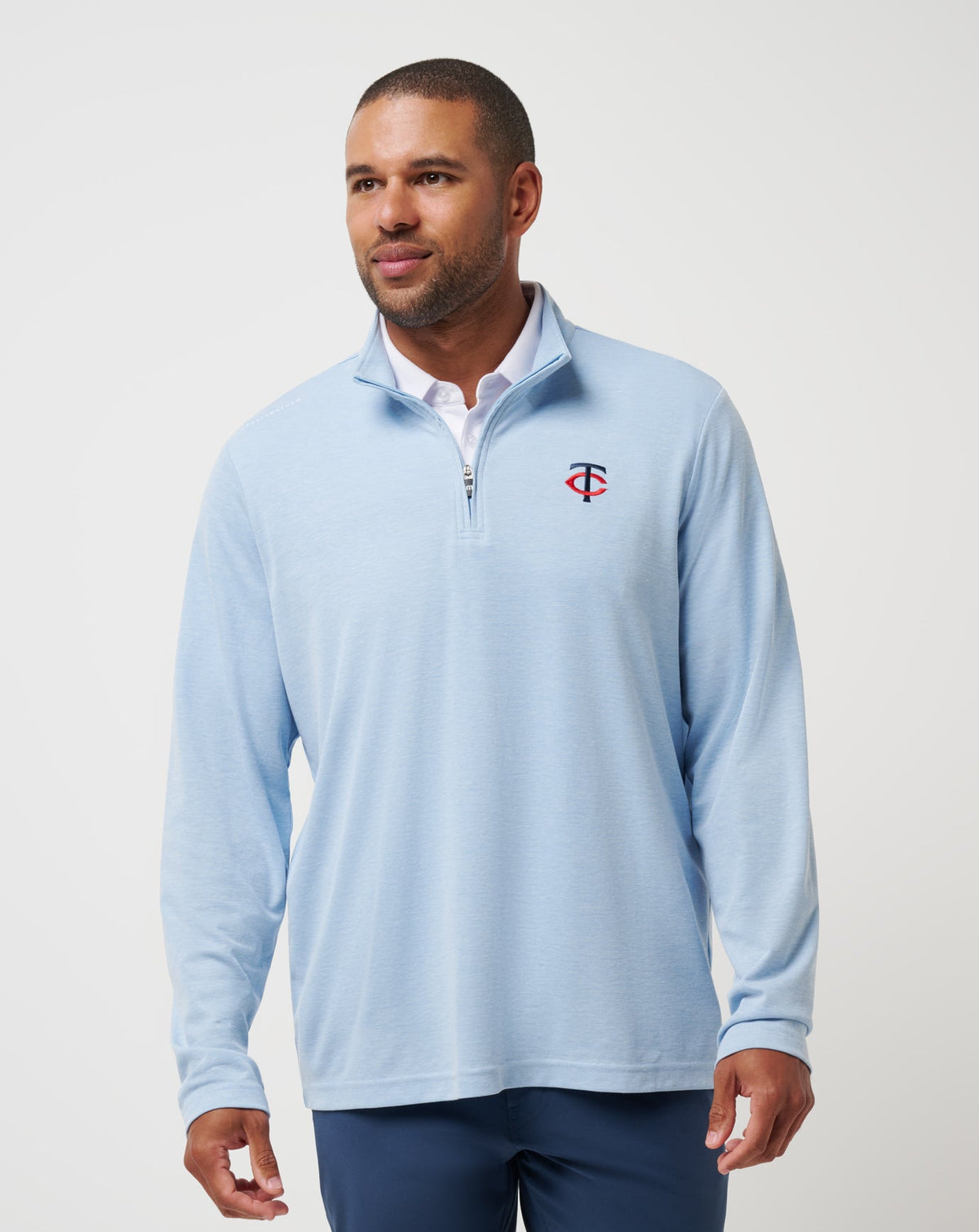 Minnesota Twins Time To Tailgate Quarter Zip| Travis Mathew