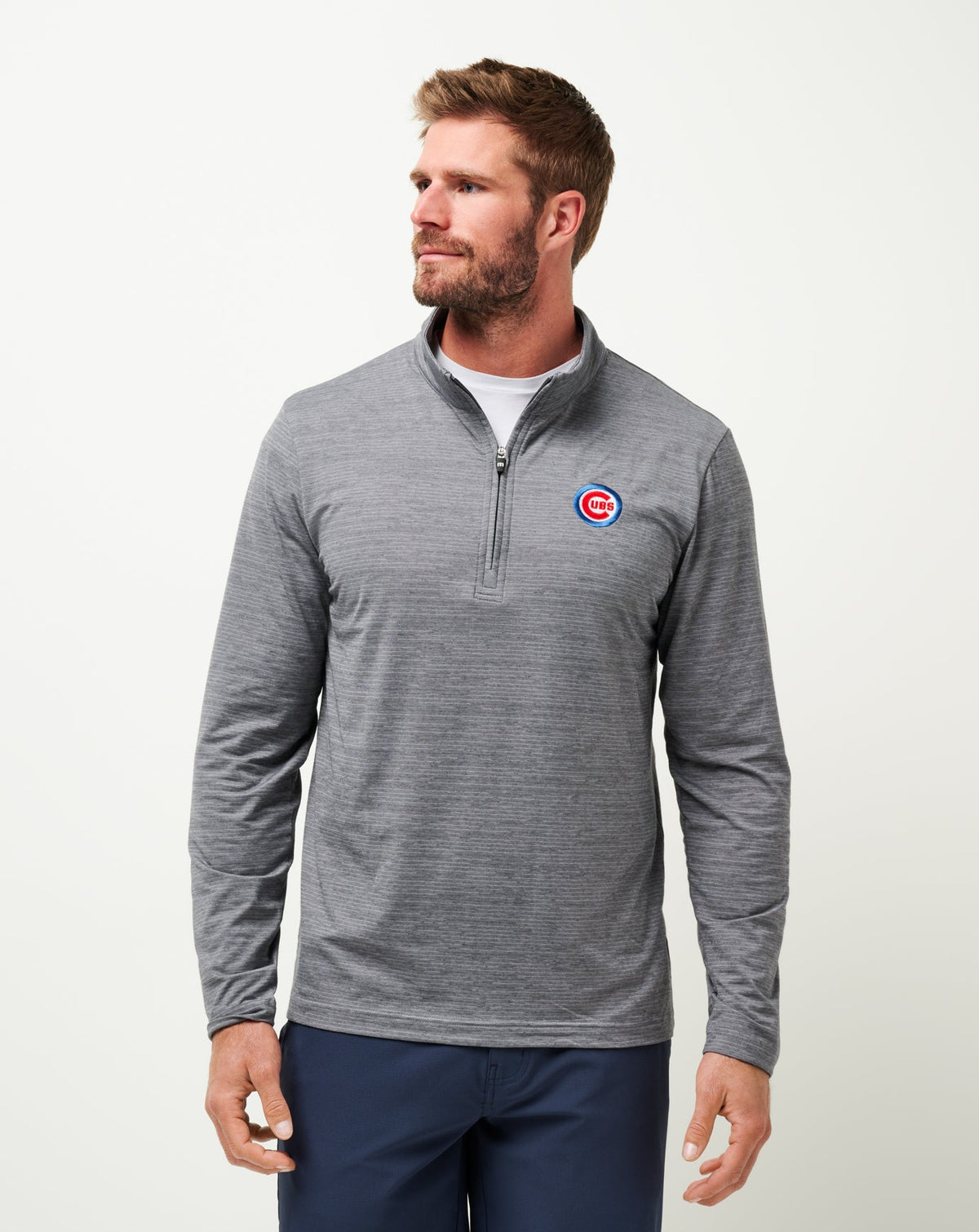 Chicago Cubs The Heater Quarter Zip| Travis Mathew
