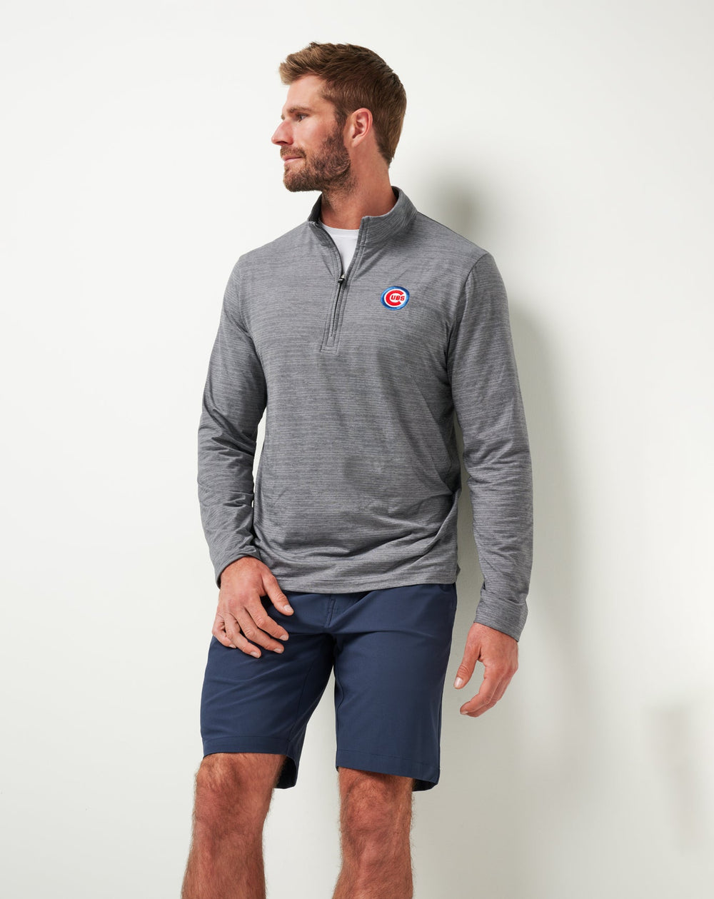 Chicago Cubs The Heater Quarter Zip| Travis Mathew