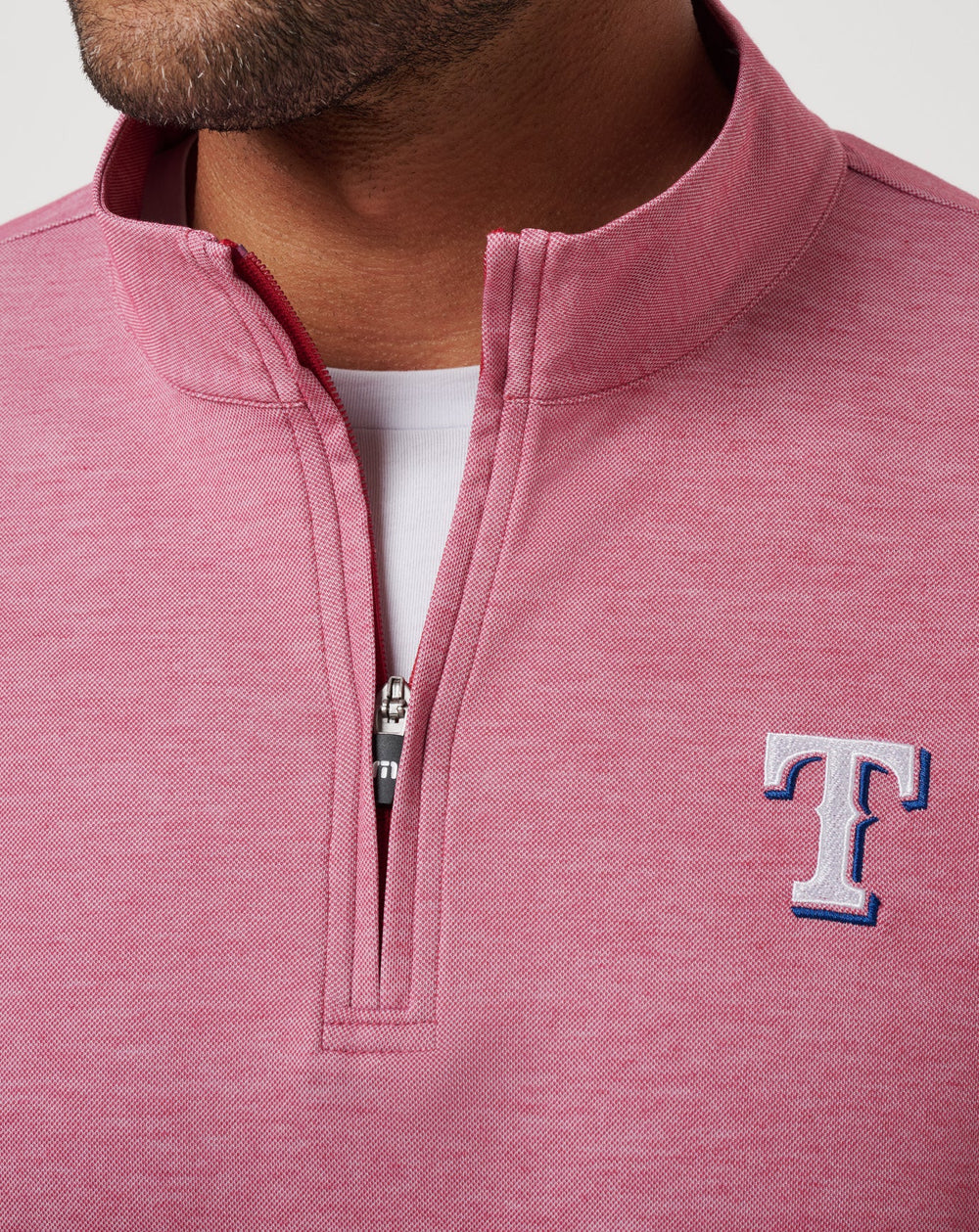 Texas Rangers Time To Tailgate Quarter Zip| Travis Mathew