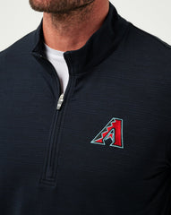 Arizona Diamondbacks The Heater Quarter Zip| Travis Mathew