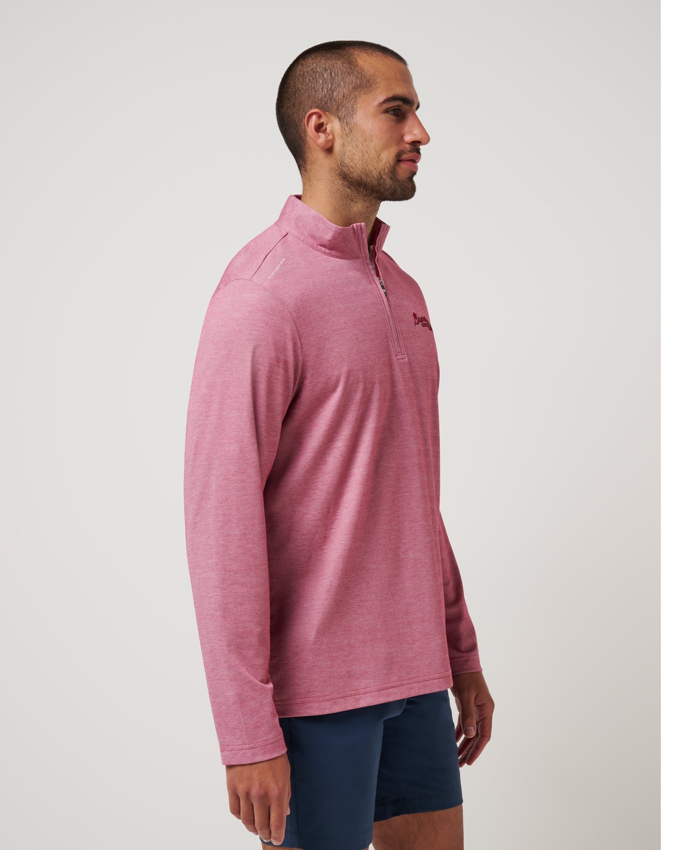 Atlanta Braves Time To Tailgate Quarter Zip| Travis Mathew